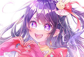 Hoshino Ai, Ai Hoshino, Anime, Oshi no Ko HD wallpaper