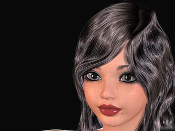 Doll face, doll, fantasy, face, people, woman HD wallpaper