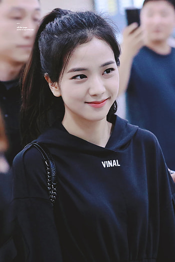 cute, blackpink and -, Jisoo Cute HD phone wallpaper