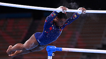 Biles remains on track, Six golds, Tokyo games, Gymnastics mastery HD wallpaper