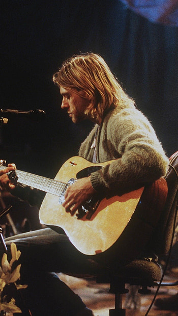 Nirvana, Kurt Cobain tribute, , Music fandom HD phone wallpaper