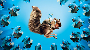 Scrat In Ice Age, ice-age, movies HD wallpaper