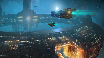 Retro Sci Fi HD wallpaper