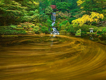 landscape, falls HD wallpaper