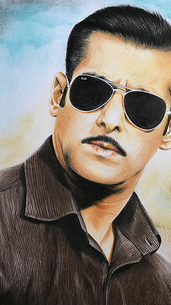 Salman Khan, bollywood star, dabangg HD phone wallpaper