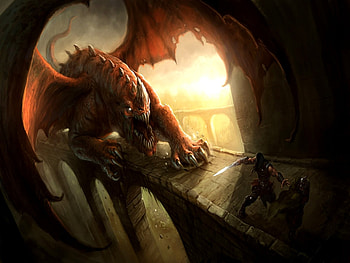 Fantasy, Dragons HD wallpaper