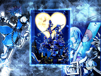 with this keyblade i hold the future, sora and friends, kingdom hearts two, kingdom hearts, sora HD wallpaper