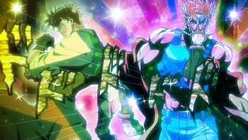 Joseph Joestar, Jojo's Bizarre Adventure, Anime, Caesar Zeppeli HD wallpaper