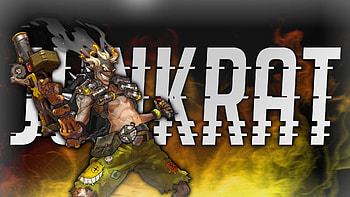 Junkrat, Chaotic gameplay, Overwatch hero, Grenade launcher HD wallpaper