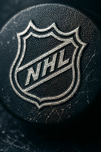 NHL Puck — HD phone wallpaper