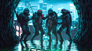 Tmnt 2020, teenage-mutant-ninja-turtles, ninja-turtle, toys, behance HD wallpaper