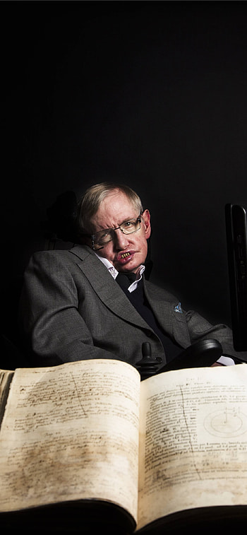 Stephen Hawking HD phone wallpaper
