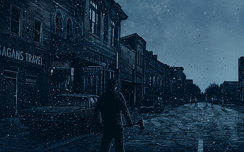 Silent Hill — Fogbound Main Street ( Ultra ), video game, Silent Hill HD wallpaper