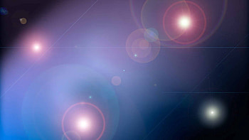 Abstract, Circles, Bright, Fireflies HD wallpaper