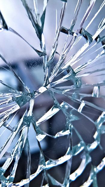 Glass (Other), Broken glass, Ethan Walker, Abstract pattern HD phone wallpaper