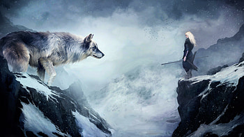 wolf , Mesmerizing beauty, Exquisite details, Immersive experience HD wallpaper