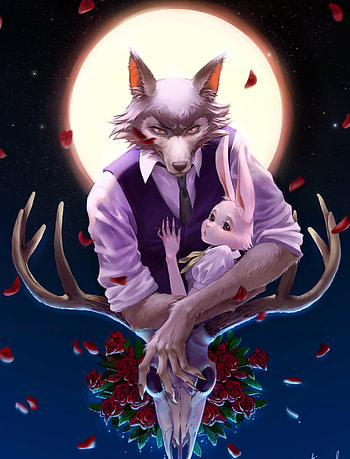 BEASTARS fanart, ArtStation, Creative illustrations, Anime series HD phone wallpaper
