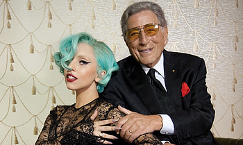 Lady Gaga and Tony Bennett, lady, gaga, bennett, tony HD wallpaper