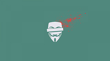 Anonymus Mask 2, anonymus, hacker, computer HD wallpaper