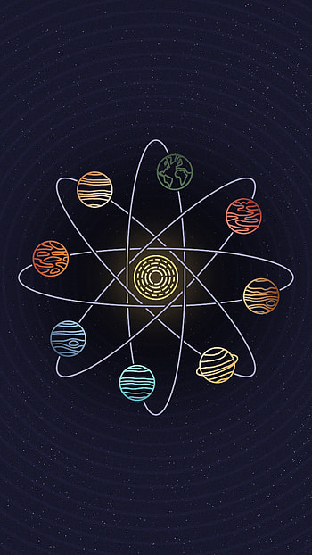 Artwork, Solar System HD phone wallpaper