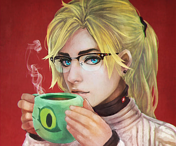 Mercy Overwatch Artworks, mercy-overwatch, overwatch, games, xbox-games, ps-games, pc-games, deviantart, artwork, artist, digital-art HD wallpaper