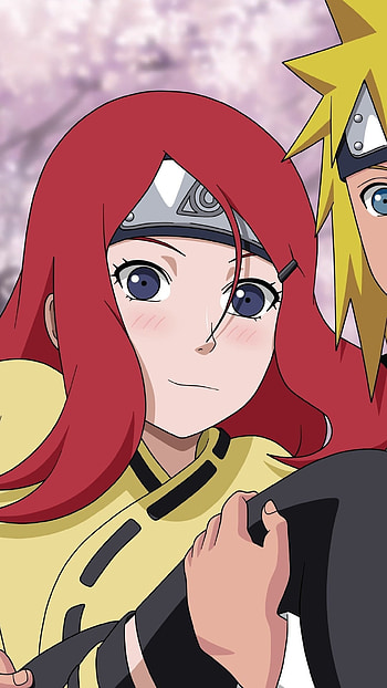 Kushina Uzumaki, Anime babe, Fiery red hair, Naruto's mother HD phone wallpaper