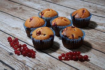 Food, Desert, Currant, Bakery Products, Baking, Muffin HD wallpaper