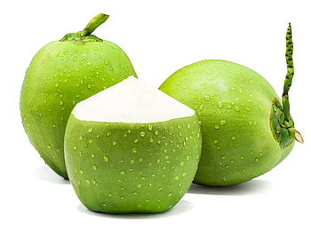 Green coconuts, Coconuts HD wallpaper