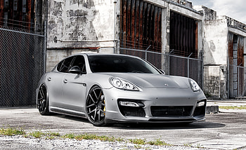 Silver, sports car, Porsche HD wallpaper