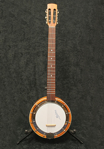 Musima banjo 41, Made in Germany, Reforged guitars, Banjo music HD phone wallpaper