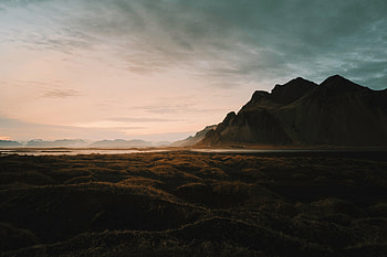Landscape, Nature, Mountains, Twilight, Lake, Relief, Dusk HD wallpaper
