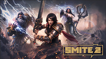 Smite 2 Key Art Banner, video game, Smite 2 HD wallpaper