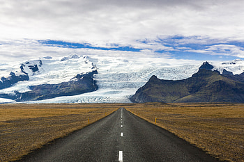 Nature, Mountains, Road, Markup HD wallpaper