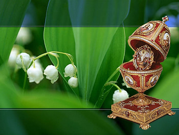 Happy Easter to CroZg, egg, easter, beautiful, flowers, faberge HD wallpaper