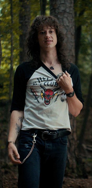 Eddie Munson, eddiemunson, strangerthings, hellfire HD phone wallpaper