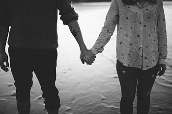 Love, Couple, Pair, Hands, Bw, Chb HD wallpaper