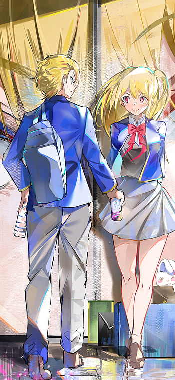 Aqua & Ruby, Anime, Oshi no Ko HD phone wallpaper