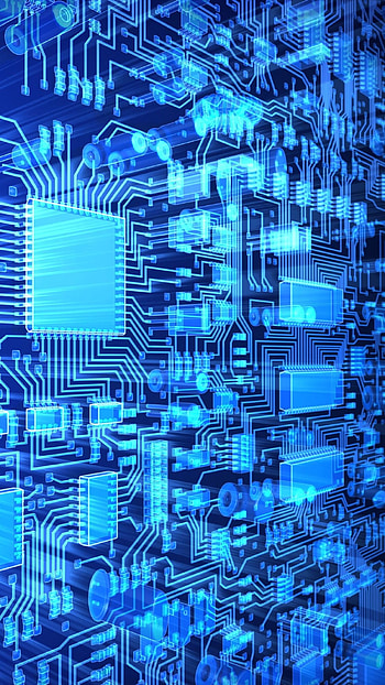 Electronic Visual, Electronic Pattern HD phone wallpaper