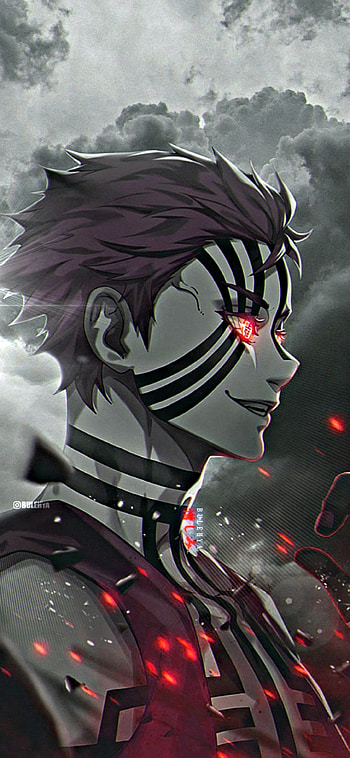 Akaza, eye, head HD phone wallpaper