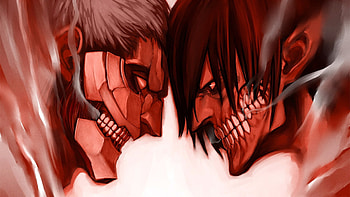 Attack on Titan, Season 4 part 2, English dub release, Suspenseful plot twists HD wallpaper