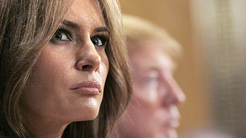 Close-up, Melania Trump HD wallpaper