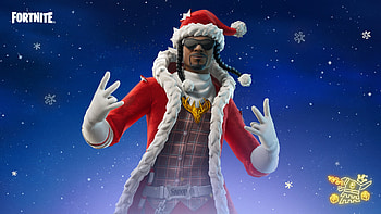 video game, Fortnite, Snoop Dogg, Christmas, Christmas Gaming HD wallpaper