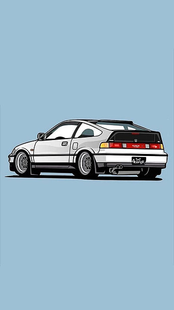 CRX, voiture, honda HD phone wallpaper
