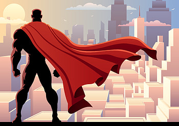 Omega Superhero, artwork, digital-art, superheroes HD wallpaper