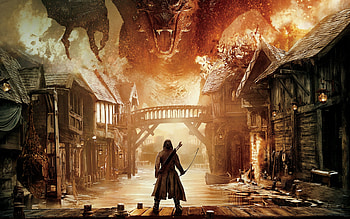 the hobbit the battle of the five armies, hobbit, armies, battle, five HD wallpaper