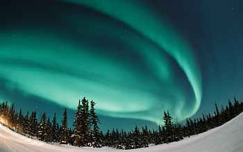 Landscape, Winter, Sky HD wallpaper