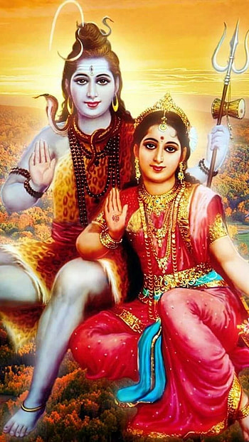 Bholenath Ki , Wife Parvati HD phone wallpaper