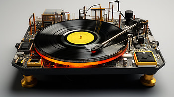 High-Definition Vinyl Record Player, music, record HD wallpaper