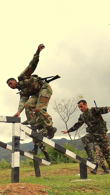Best Indian Army, Indian Army, Training HD phone wallpaper