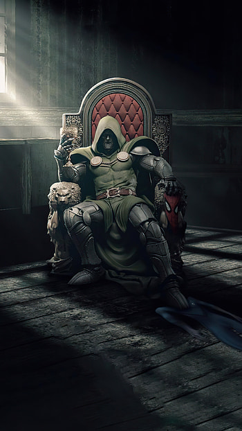 Dr. Doom, Marvel villain, Sony Xperia X, Premium HD phone wallpaper